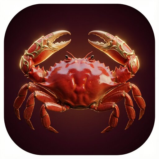 Ô chữ biểu tượng Cua trong game bầu cua